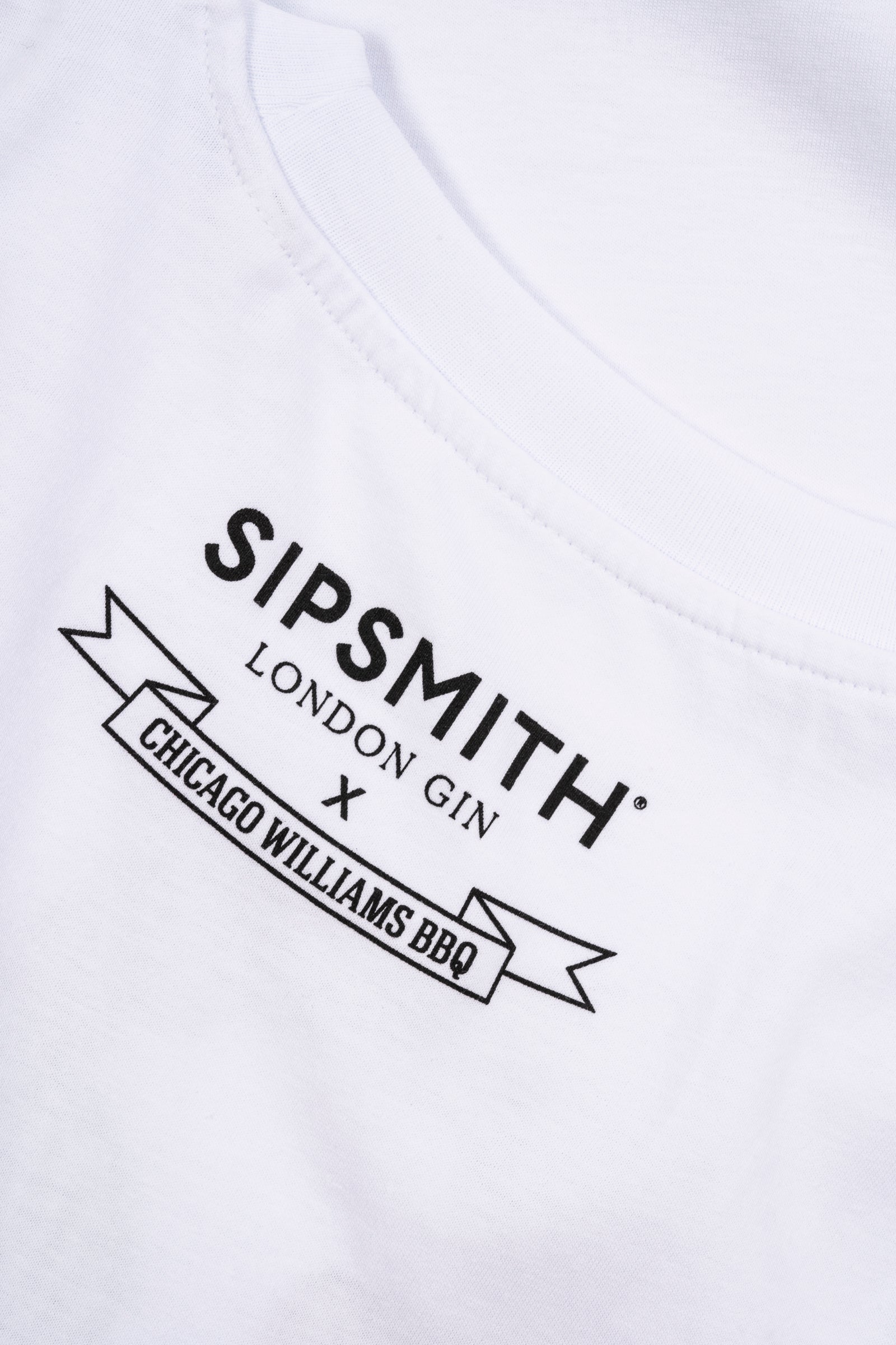 x Sipsmith I Heart Tee White/Green