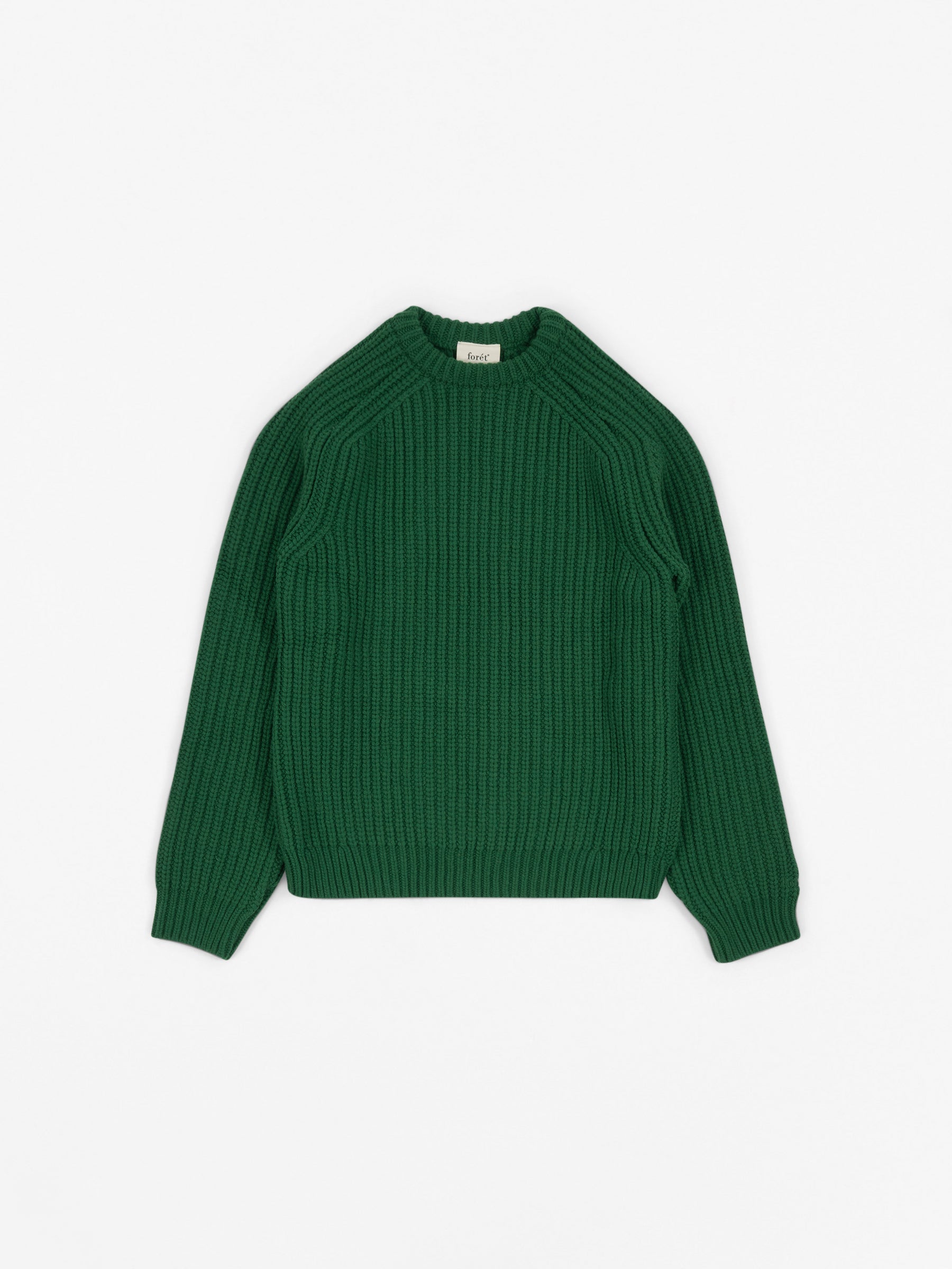 Trip Chunky Rib Knit Green