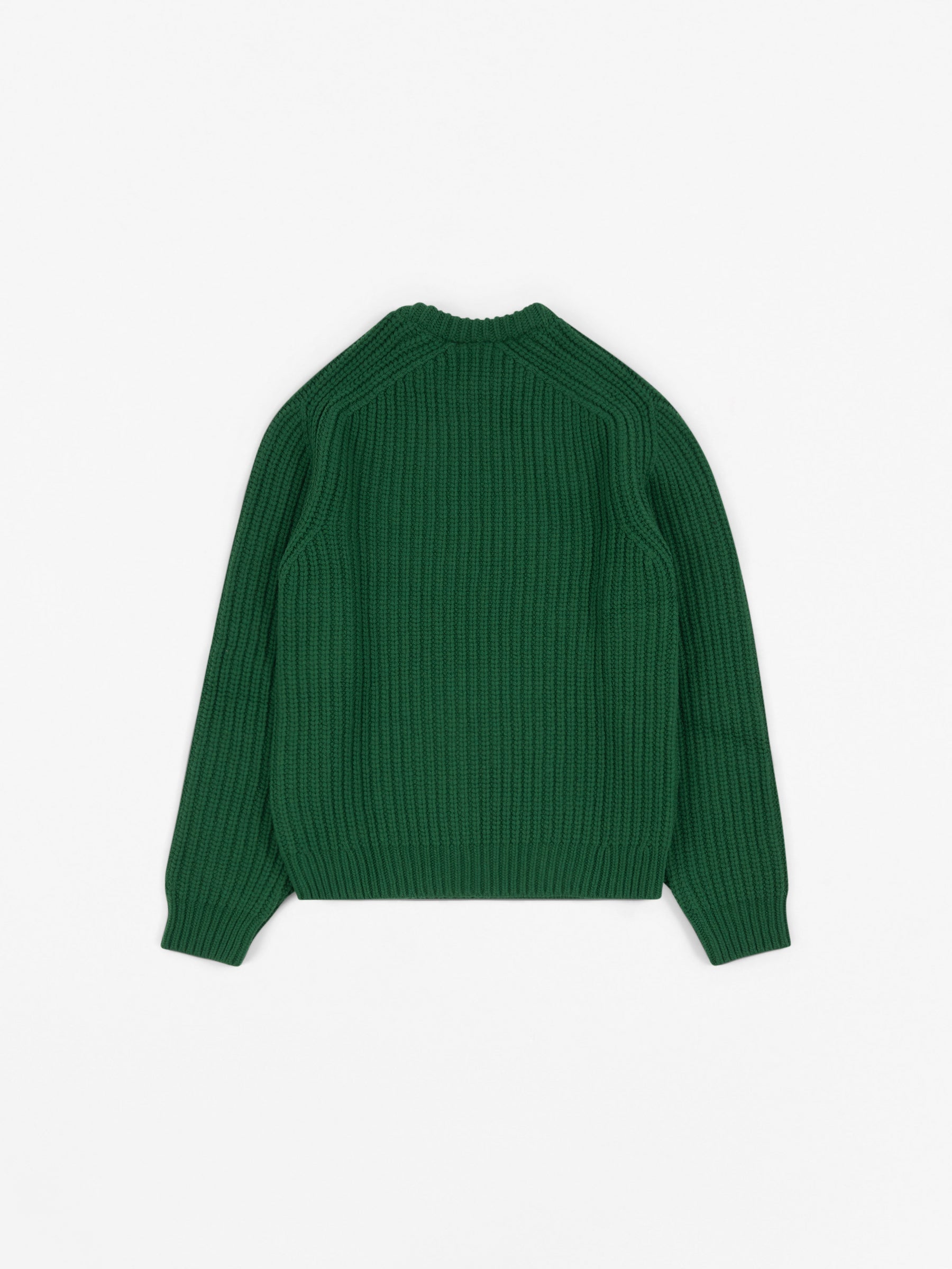 Trip Chunky Rib Knit Green