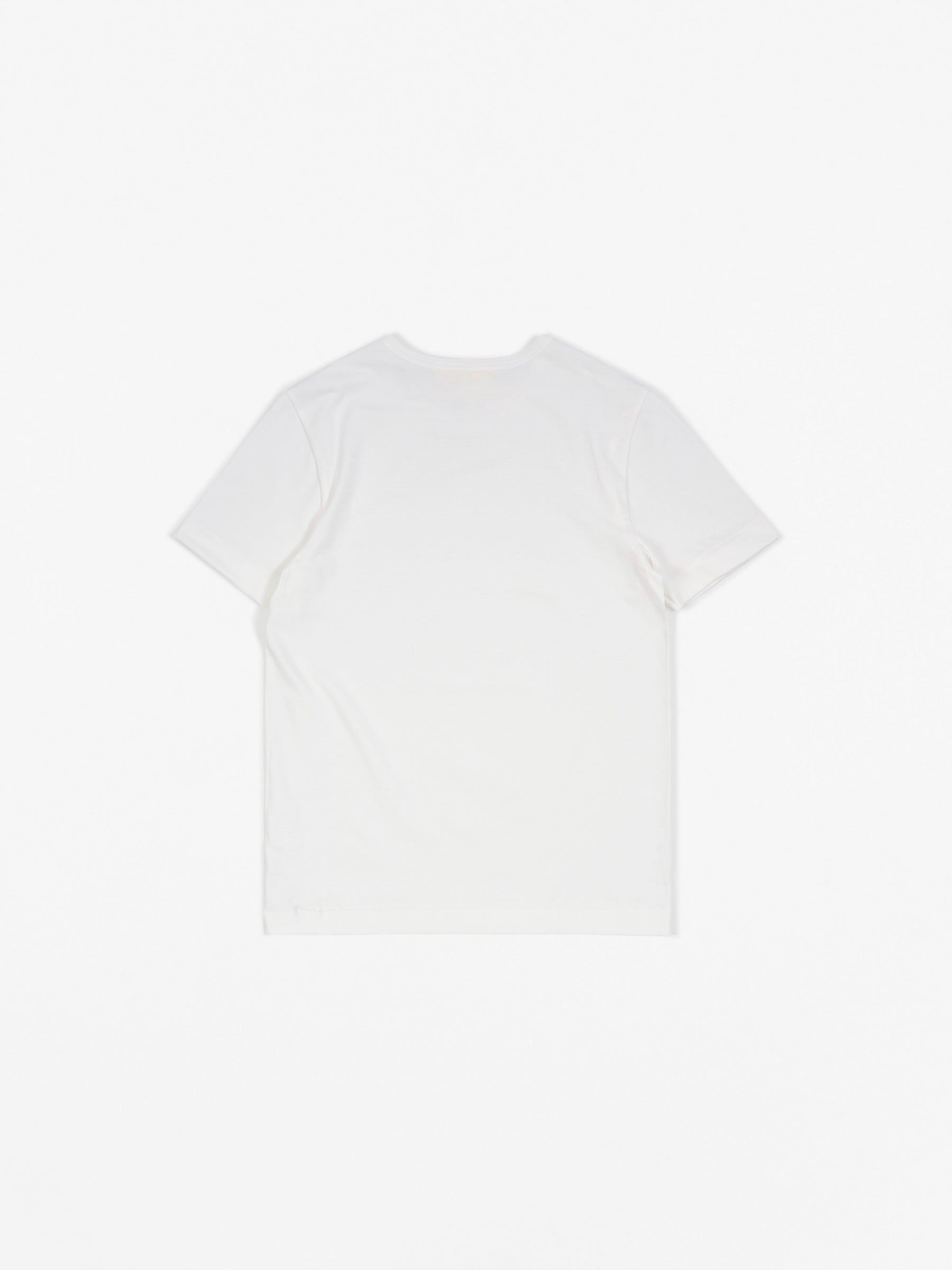 Loopwheeled Classic Fit Tee White