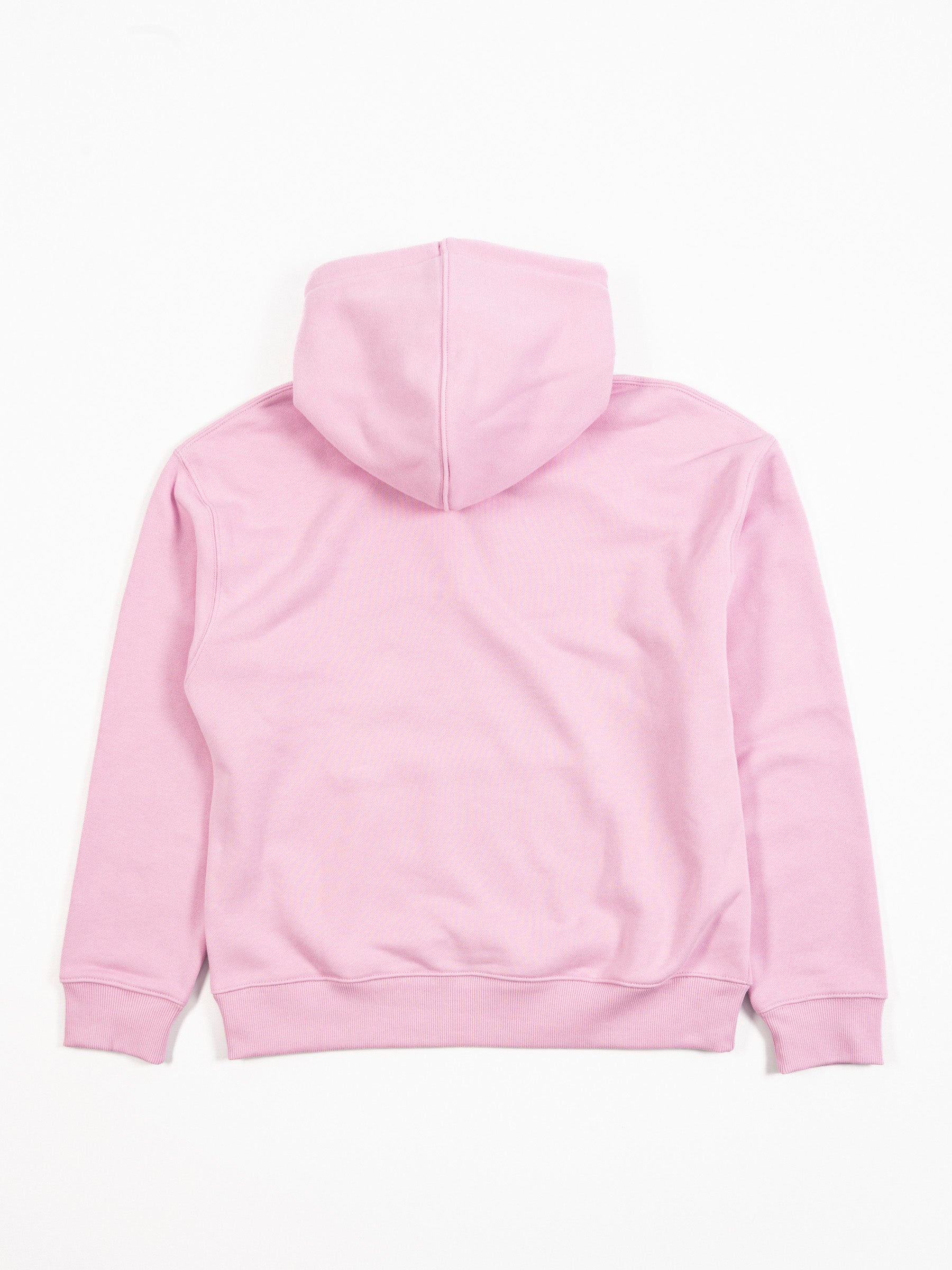 Unisex Loose Fit Hooded Sweater Pink