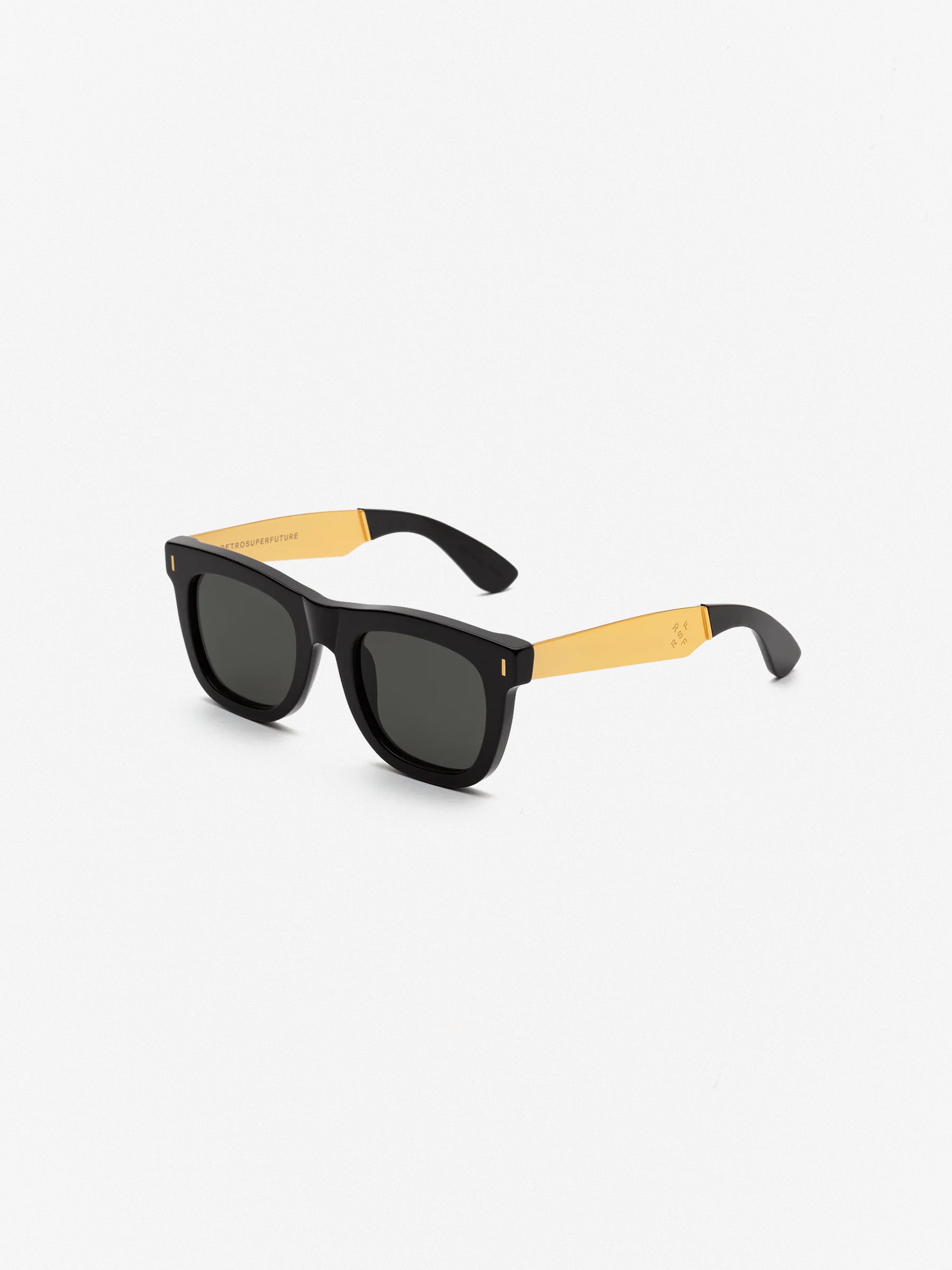 Ciccio Francis Sunglasses Black/Gold