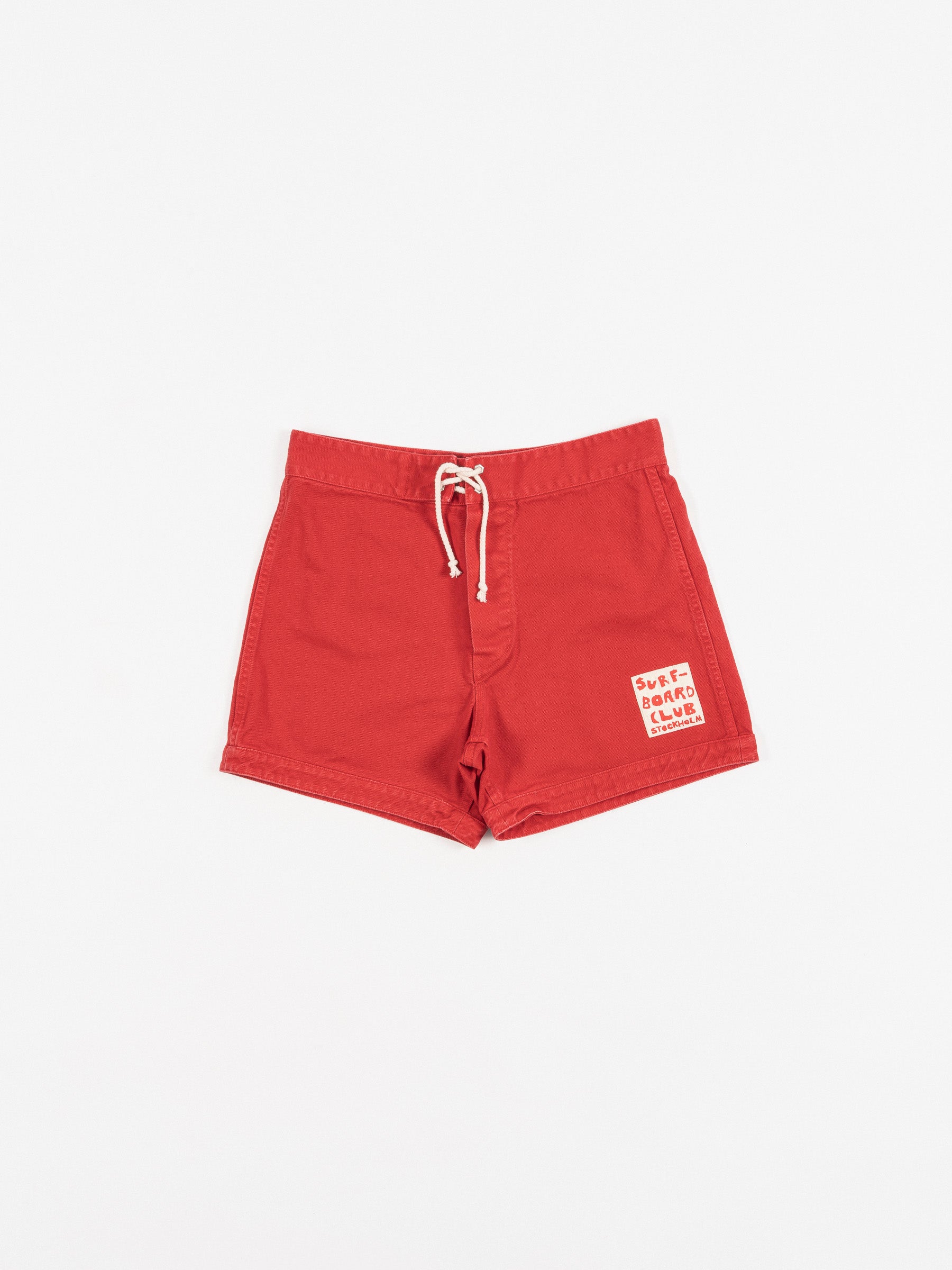 Cotton Shorts Red