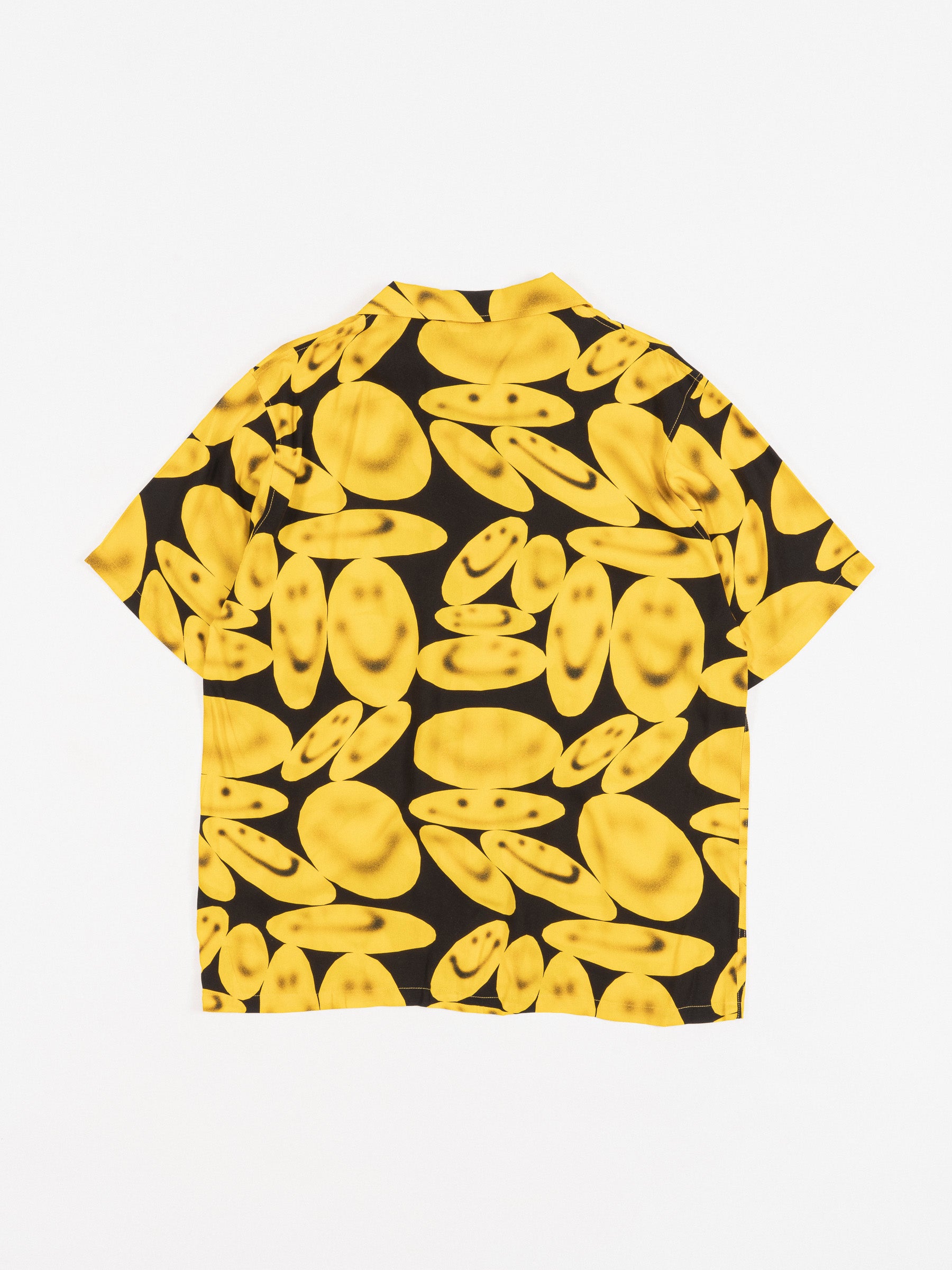Smiley Afterhours Shirt Black/Yellow