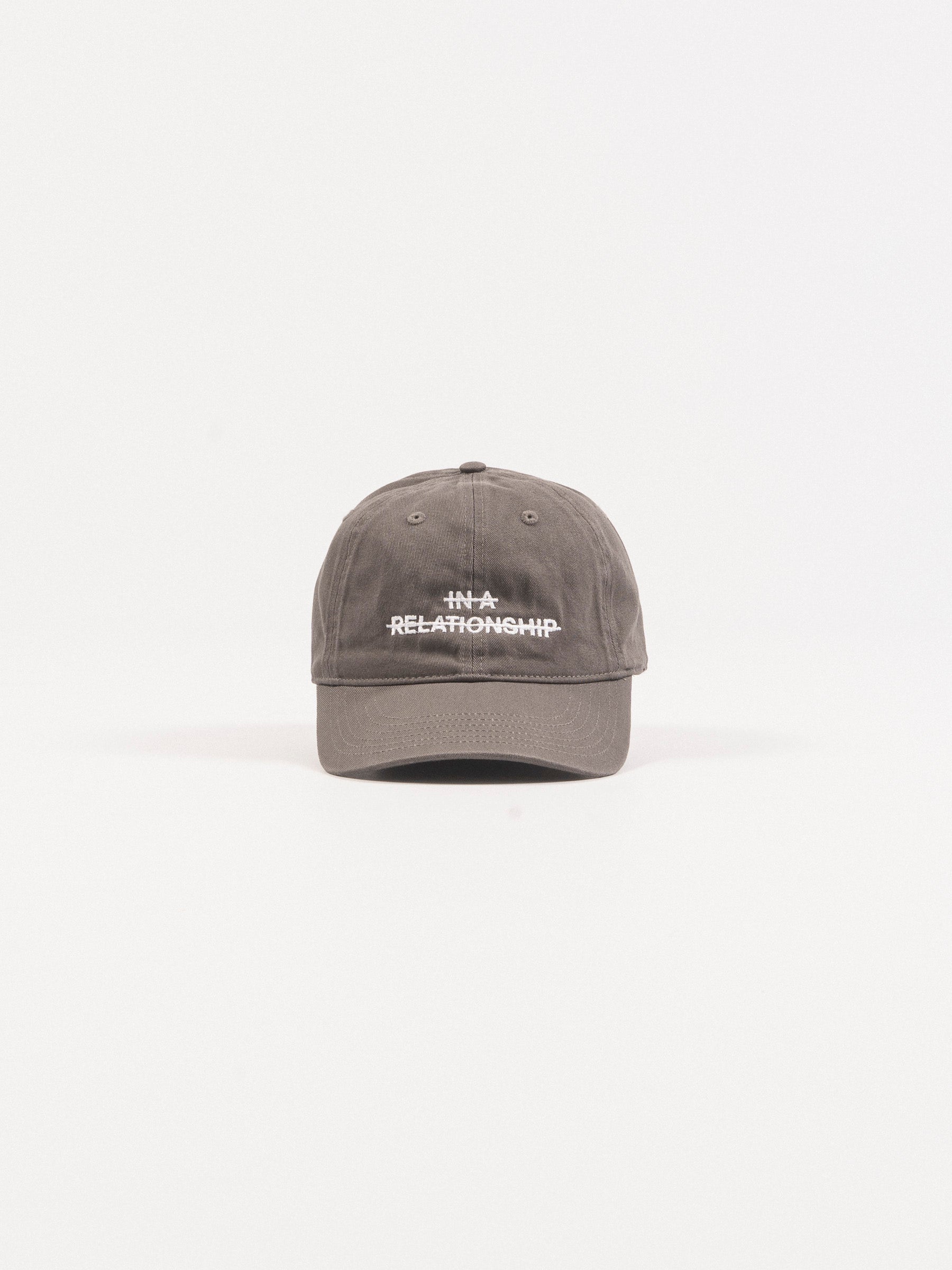 In A Relationship Cap Charcoal