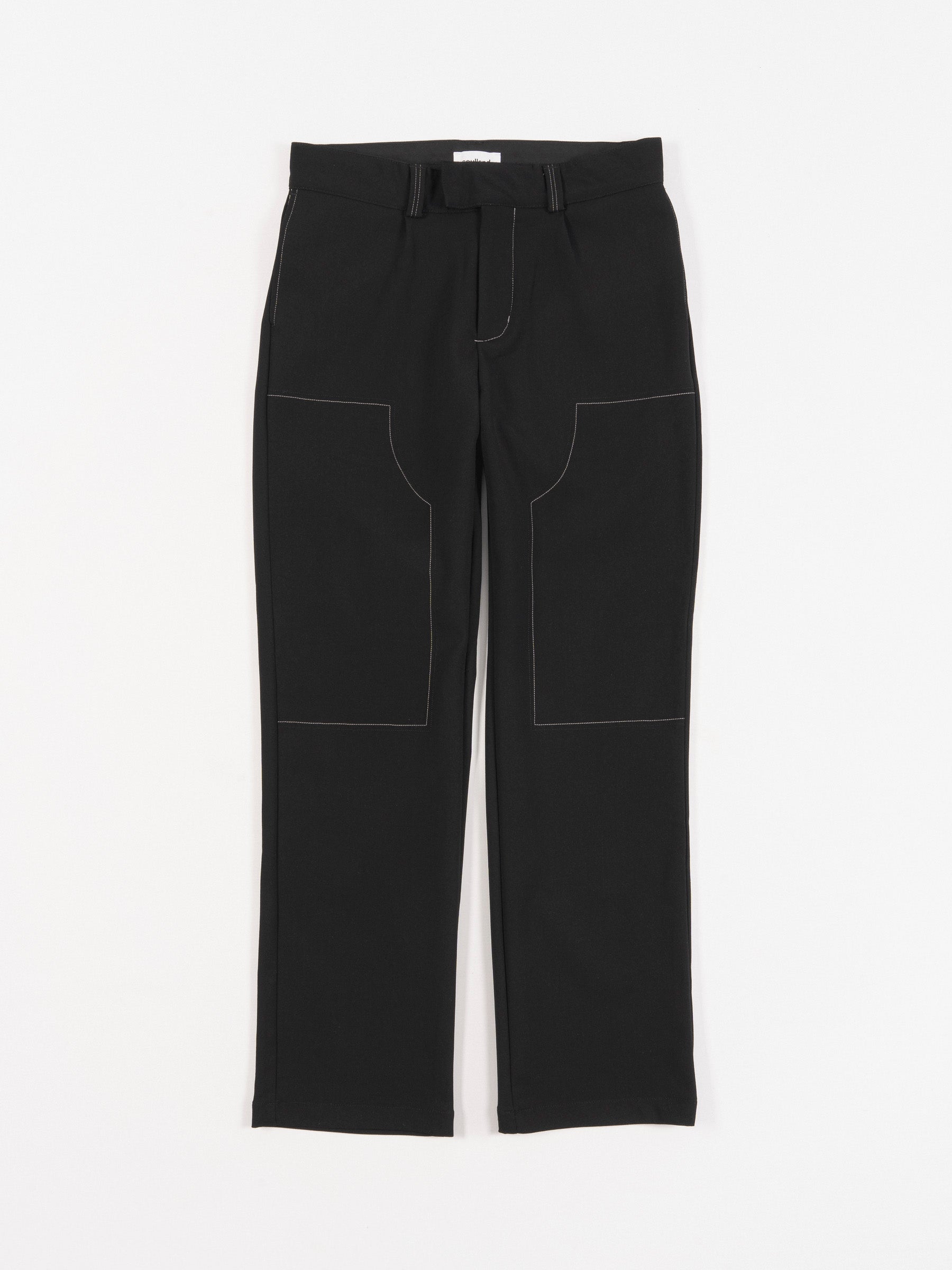 Emery Wool Pants Black Multi