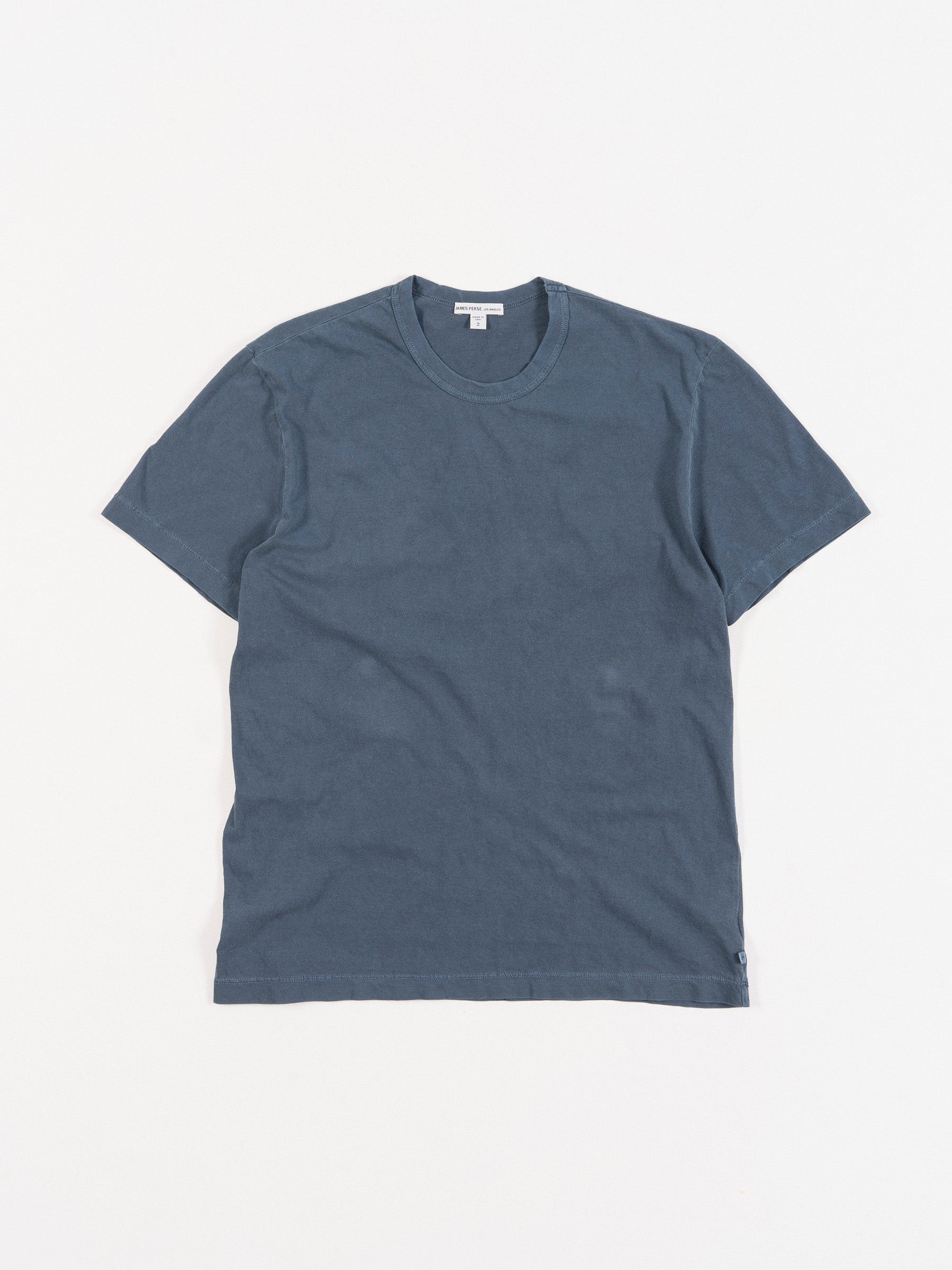 S/S Crew T-Shirt Mid Blue