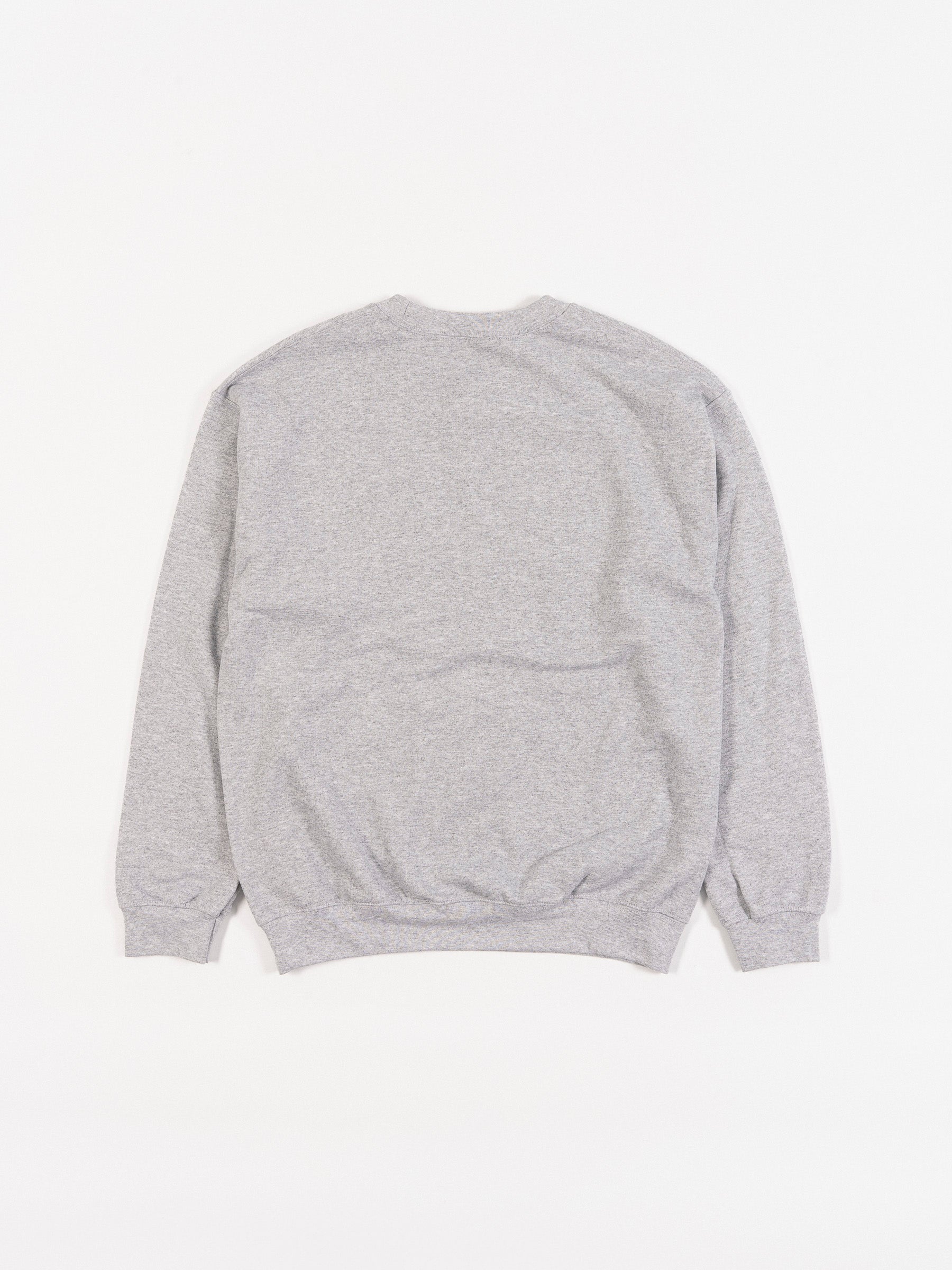 SC Flower Crew Sweater Grey