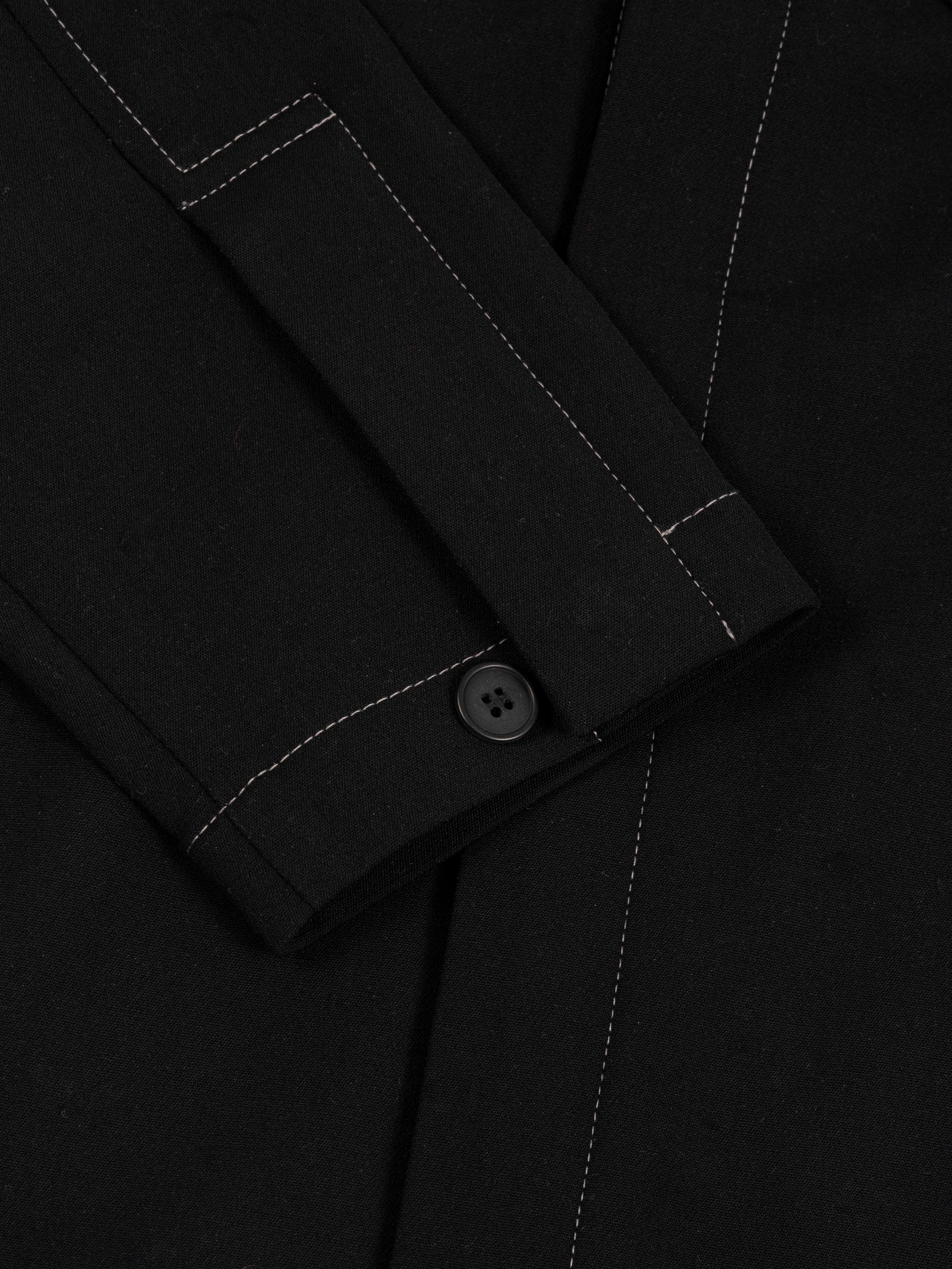 Rory Wool Shirt Black Multi