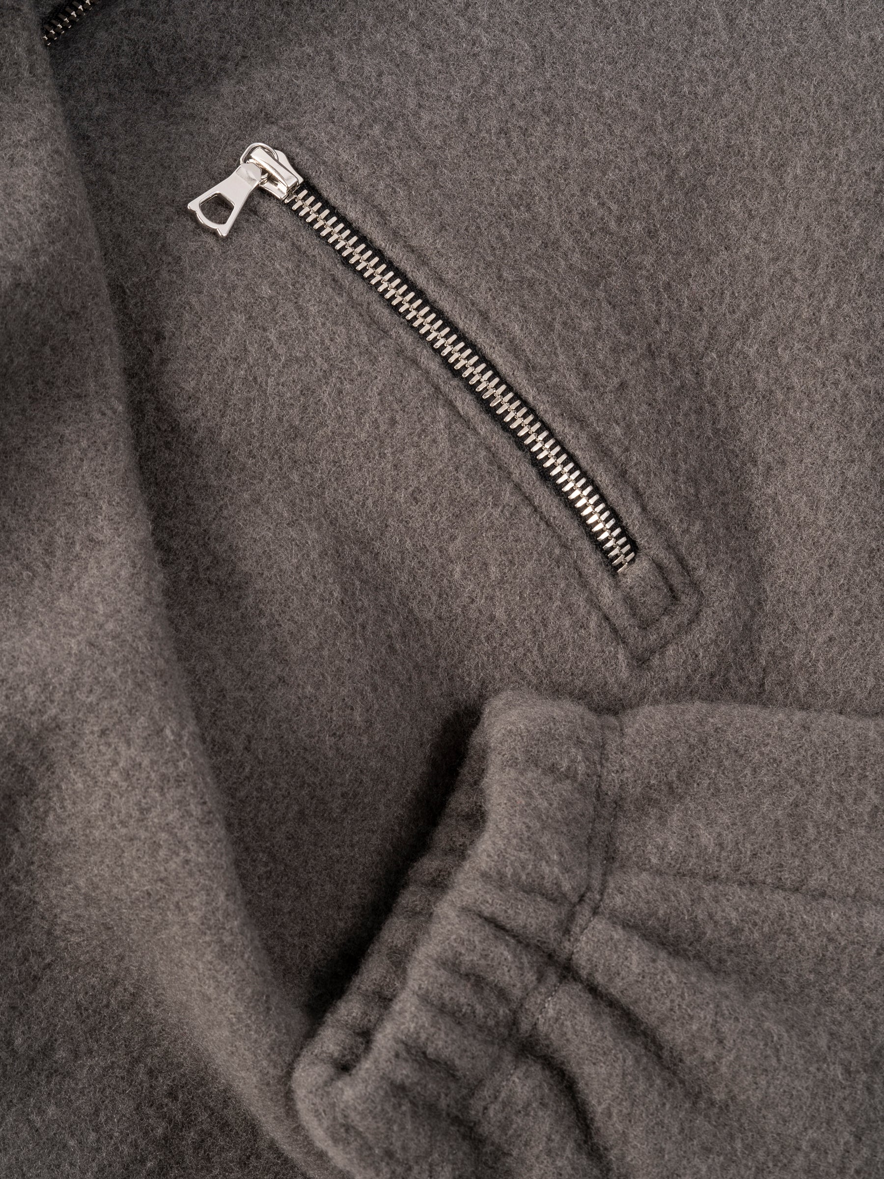 Fleece Half-Zip Castlerock Grey