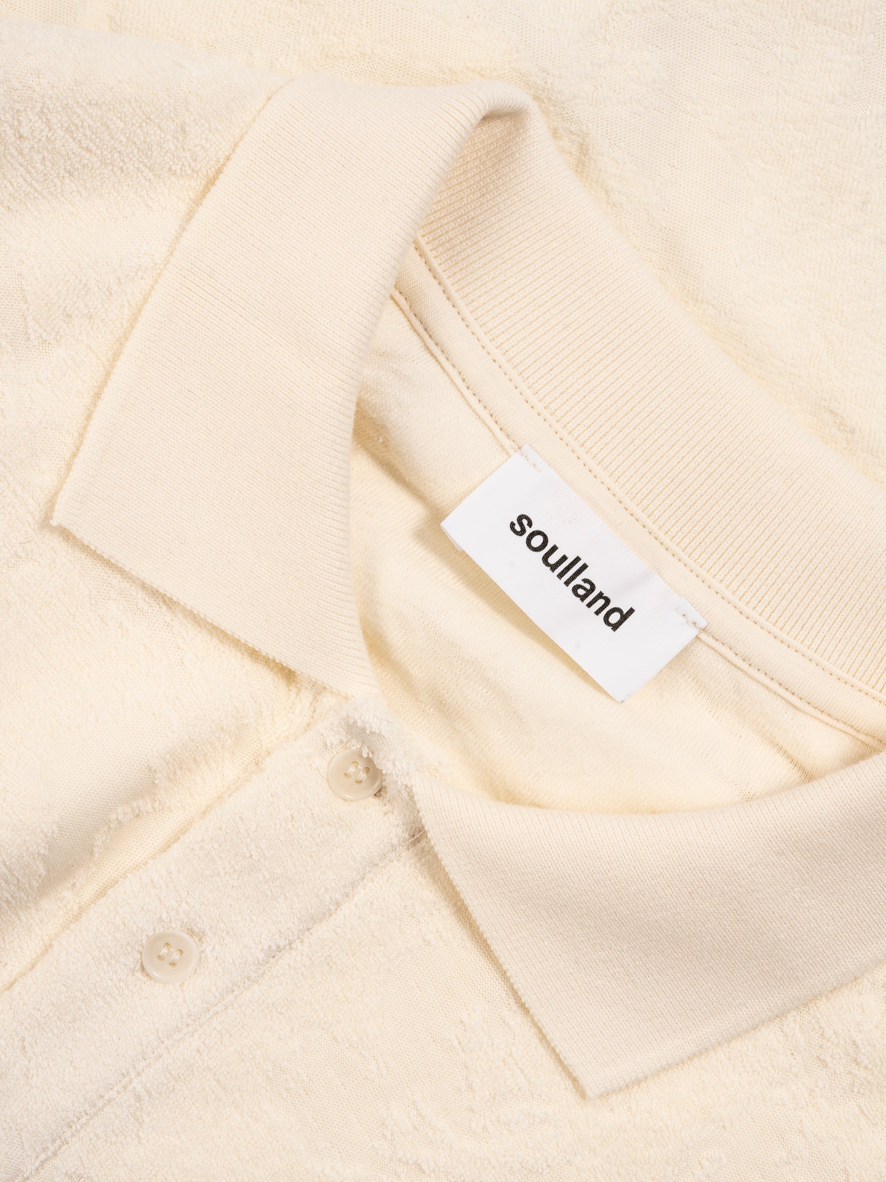 Robert L/S Polo Shirt Off-White