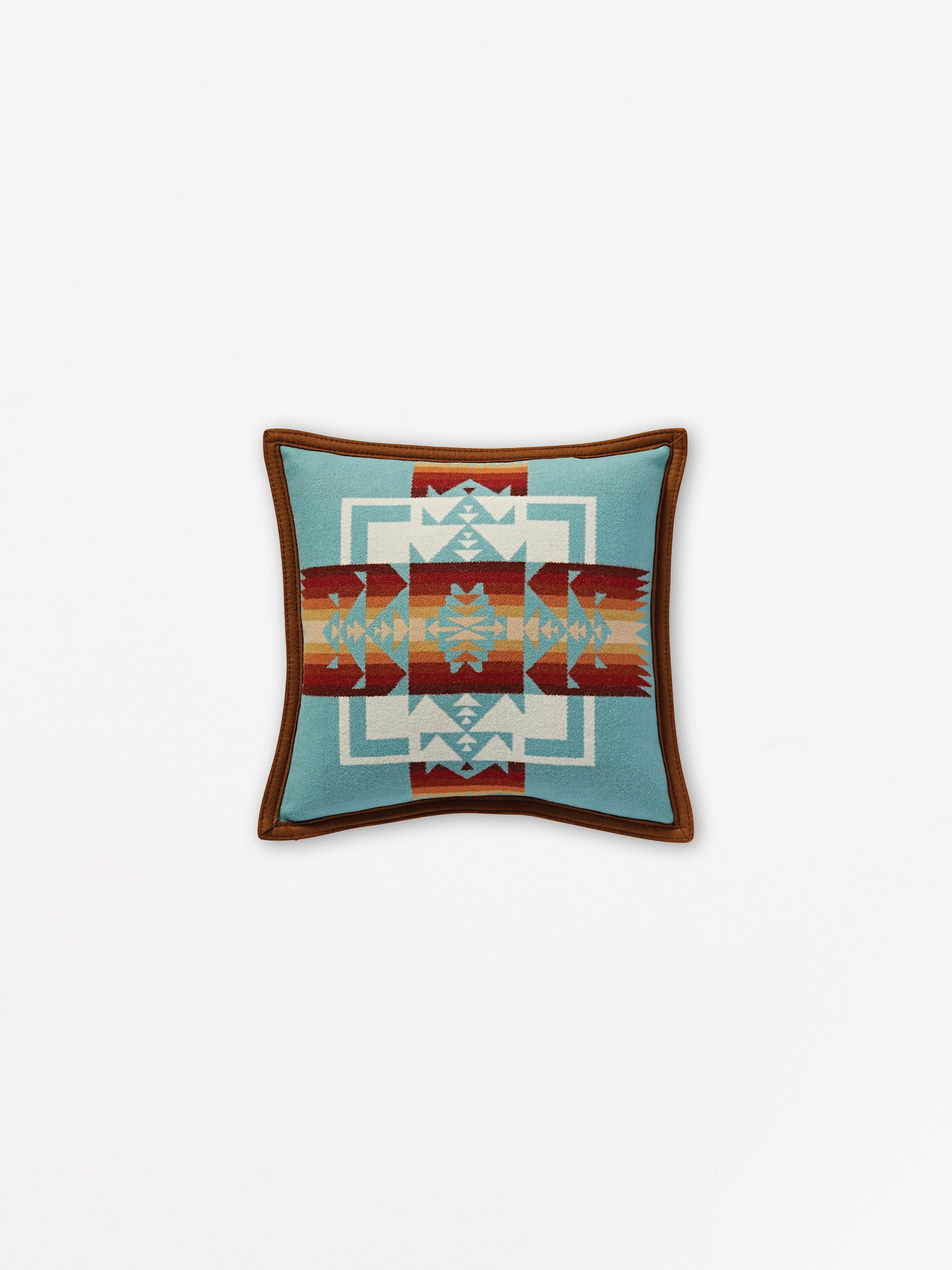 Chief Joseph Pillow Turquoise Multi