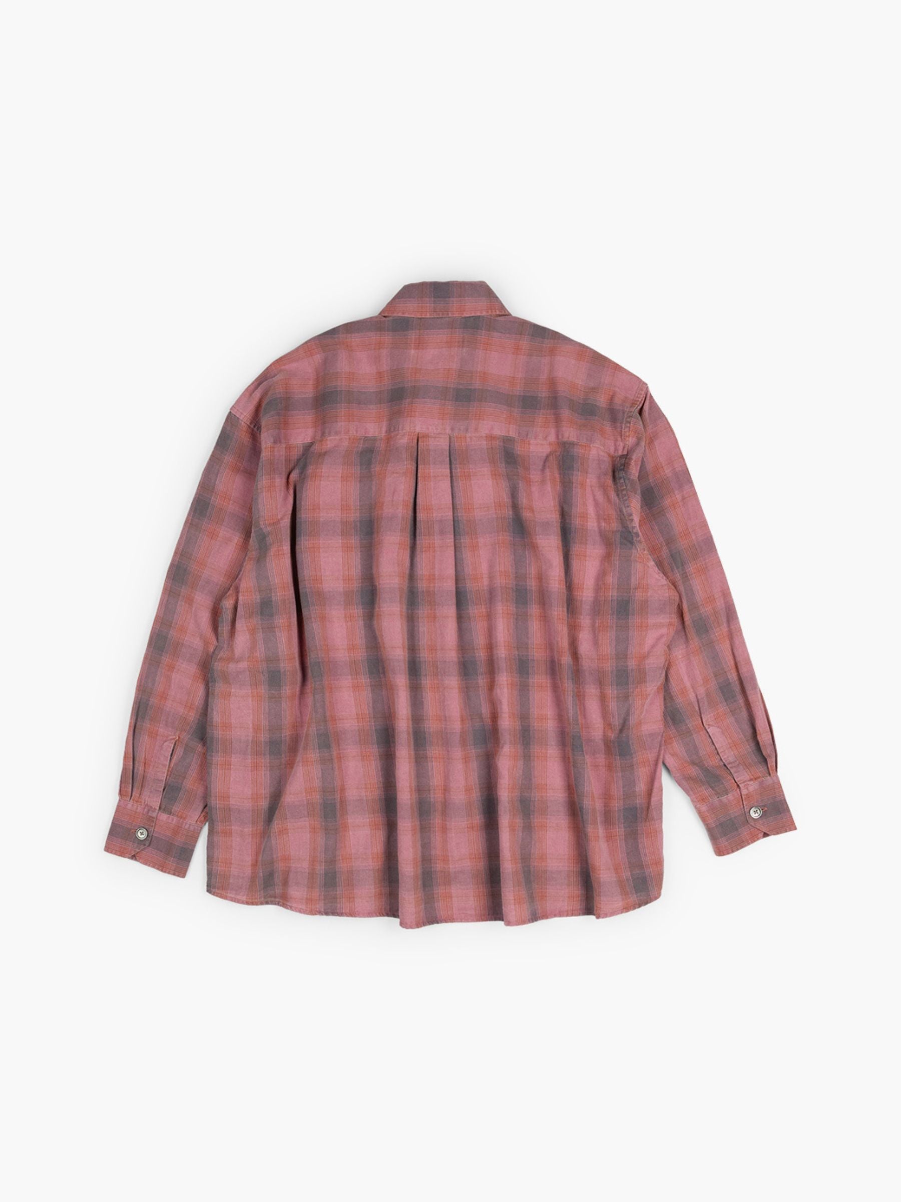 Our Legacy Borrowed Shirt Idaho Flannel Red