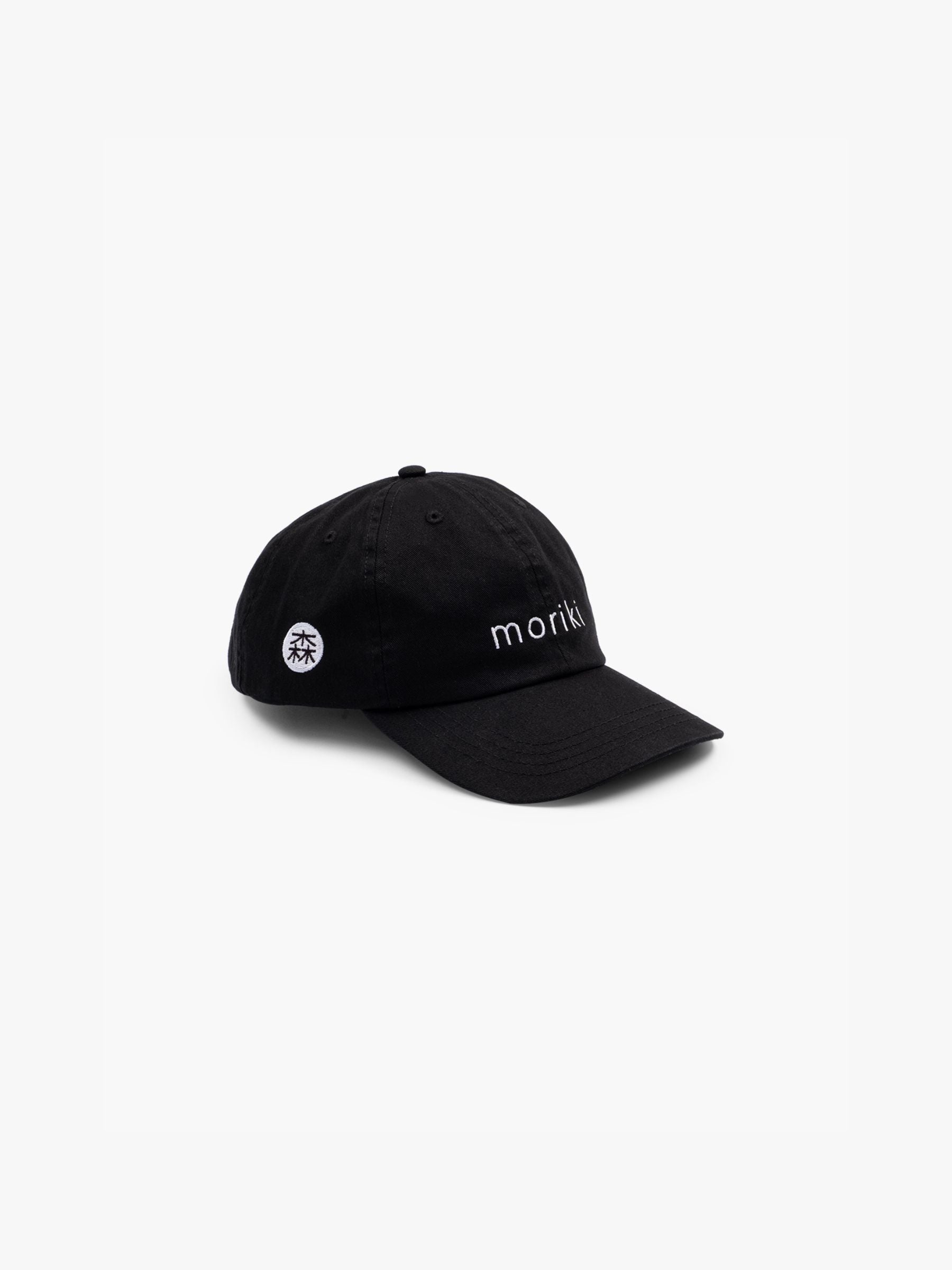Moriki Script Logo Cap Black
