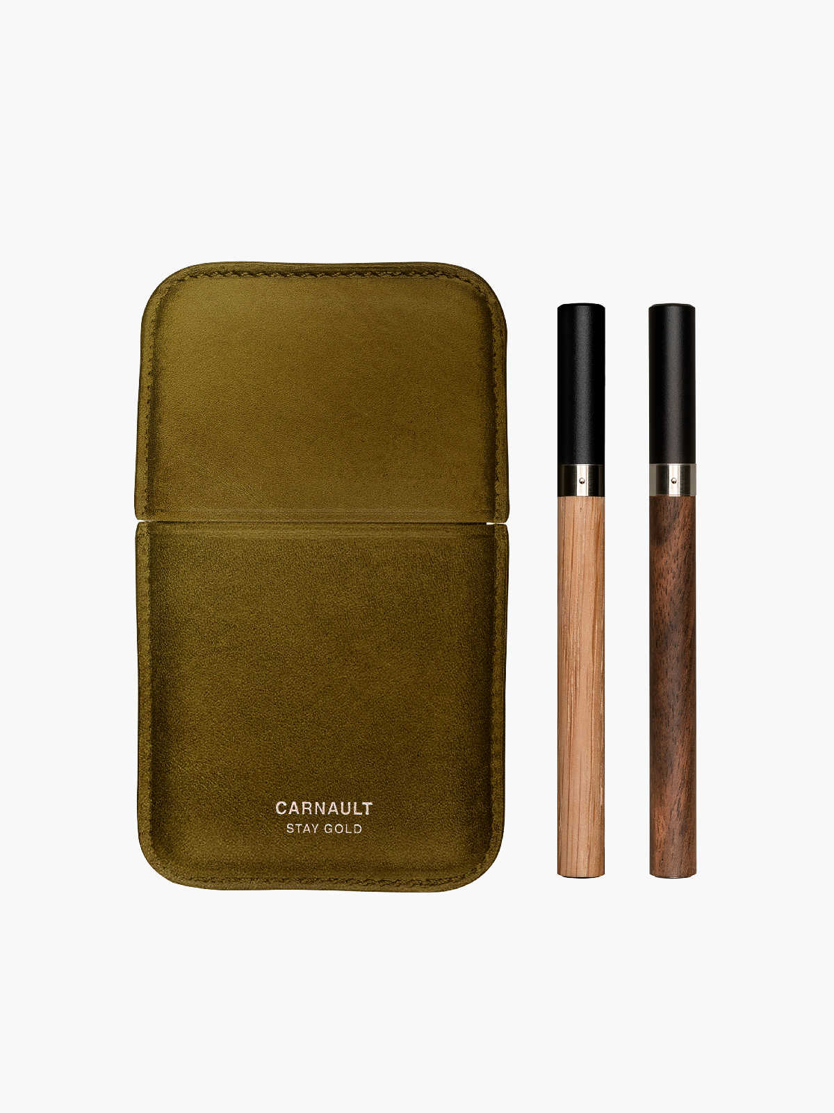 Carnault Basel Leather Moss Green