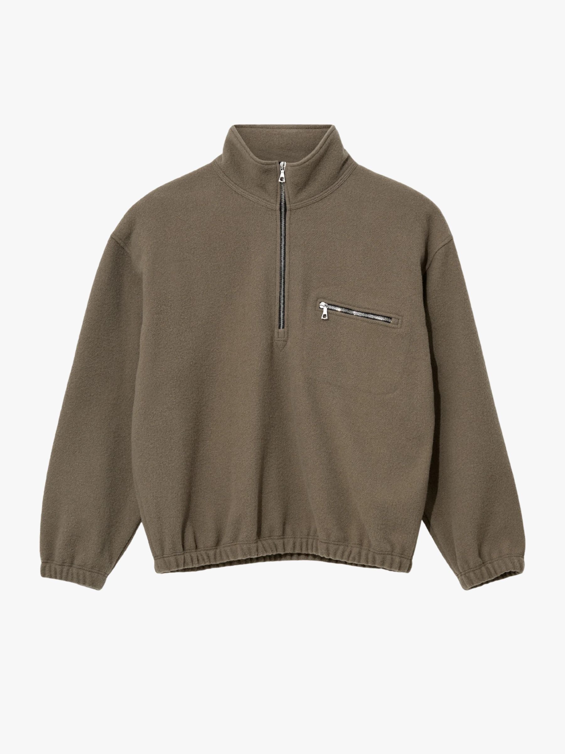 Rier Fleece Half-Zip Argile