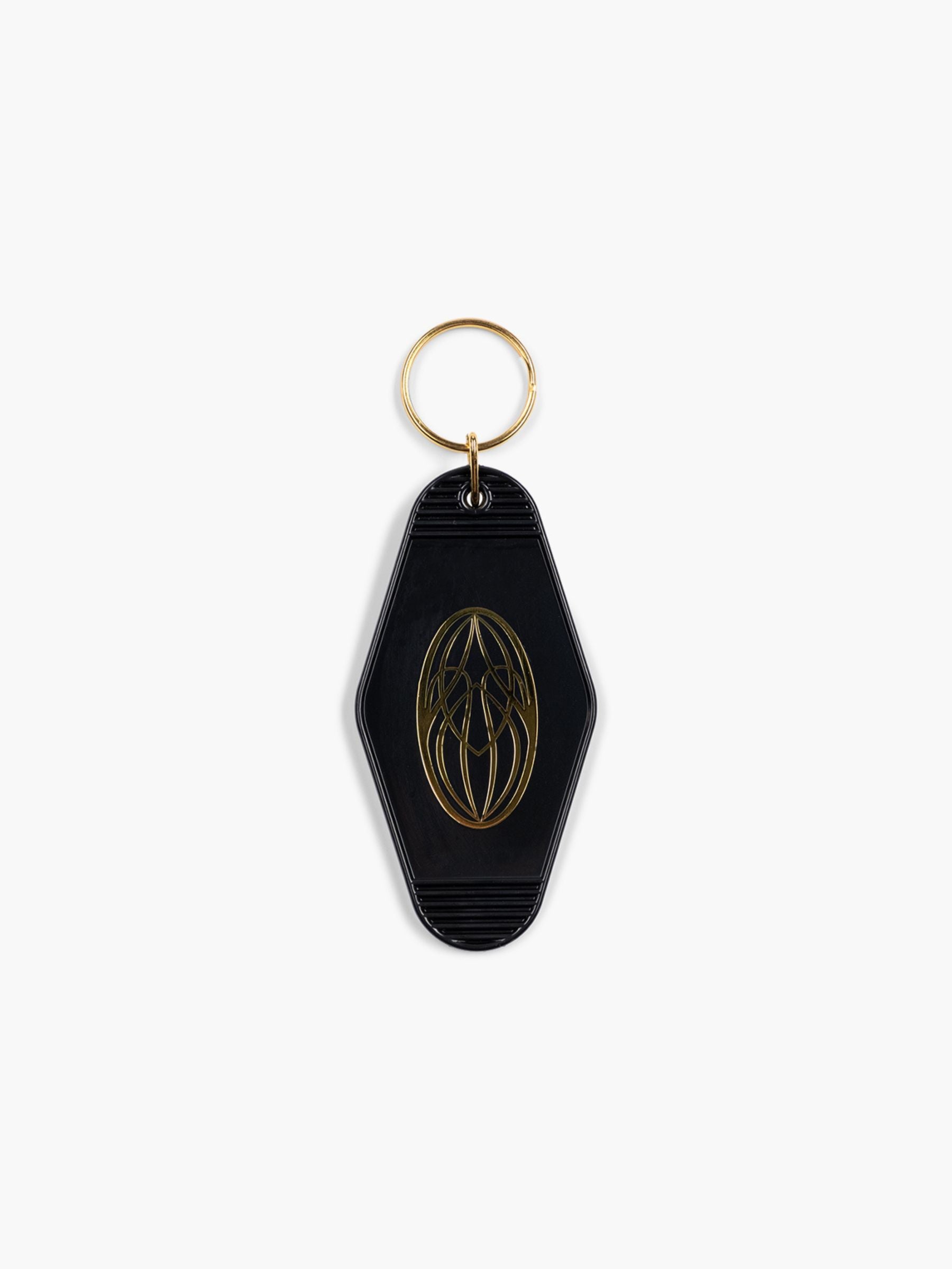 Roomers Crazy Keychain Black/Gold