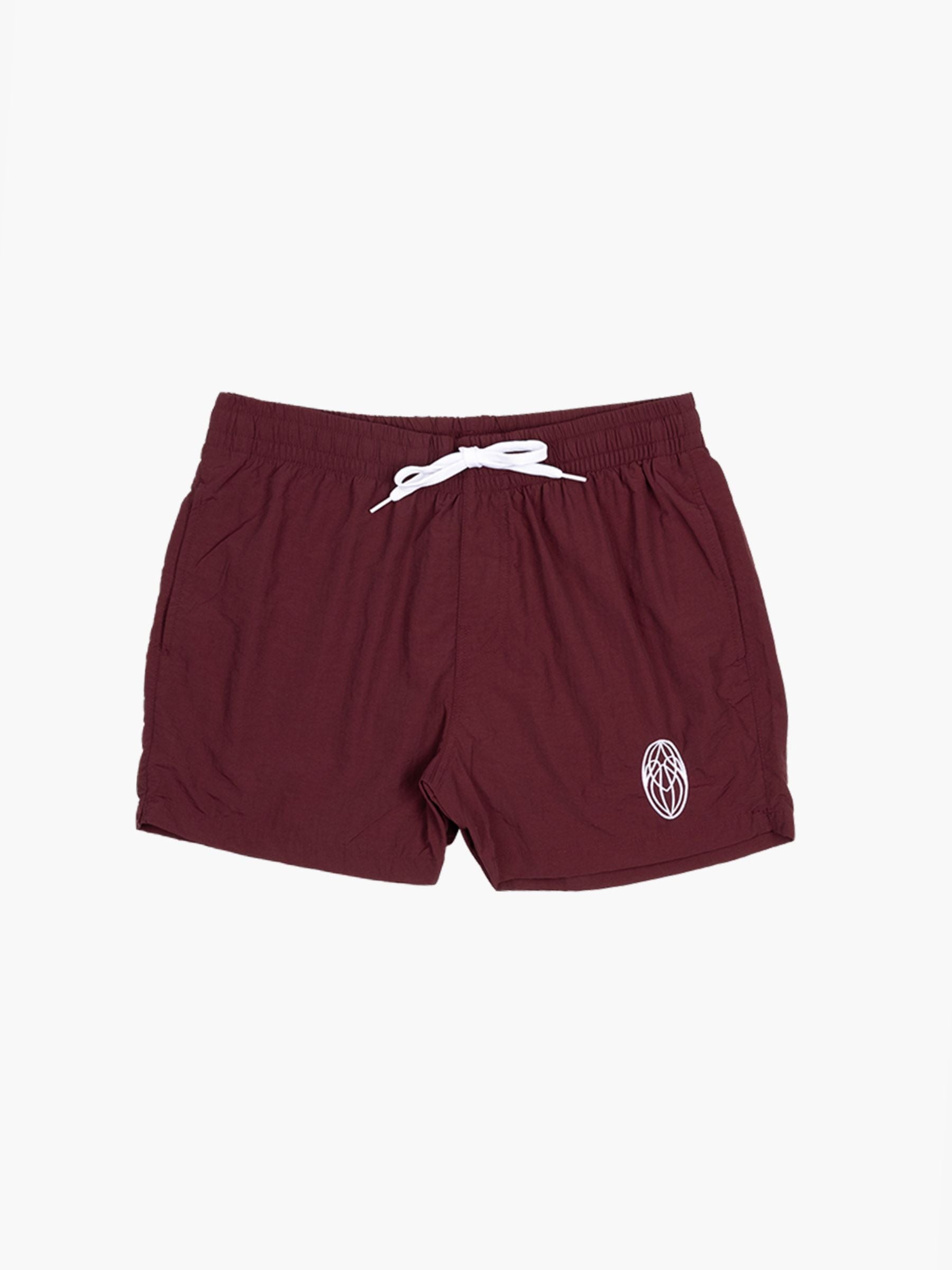 Roomers Swimshort Cherry/White