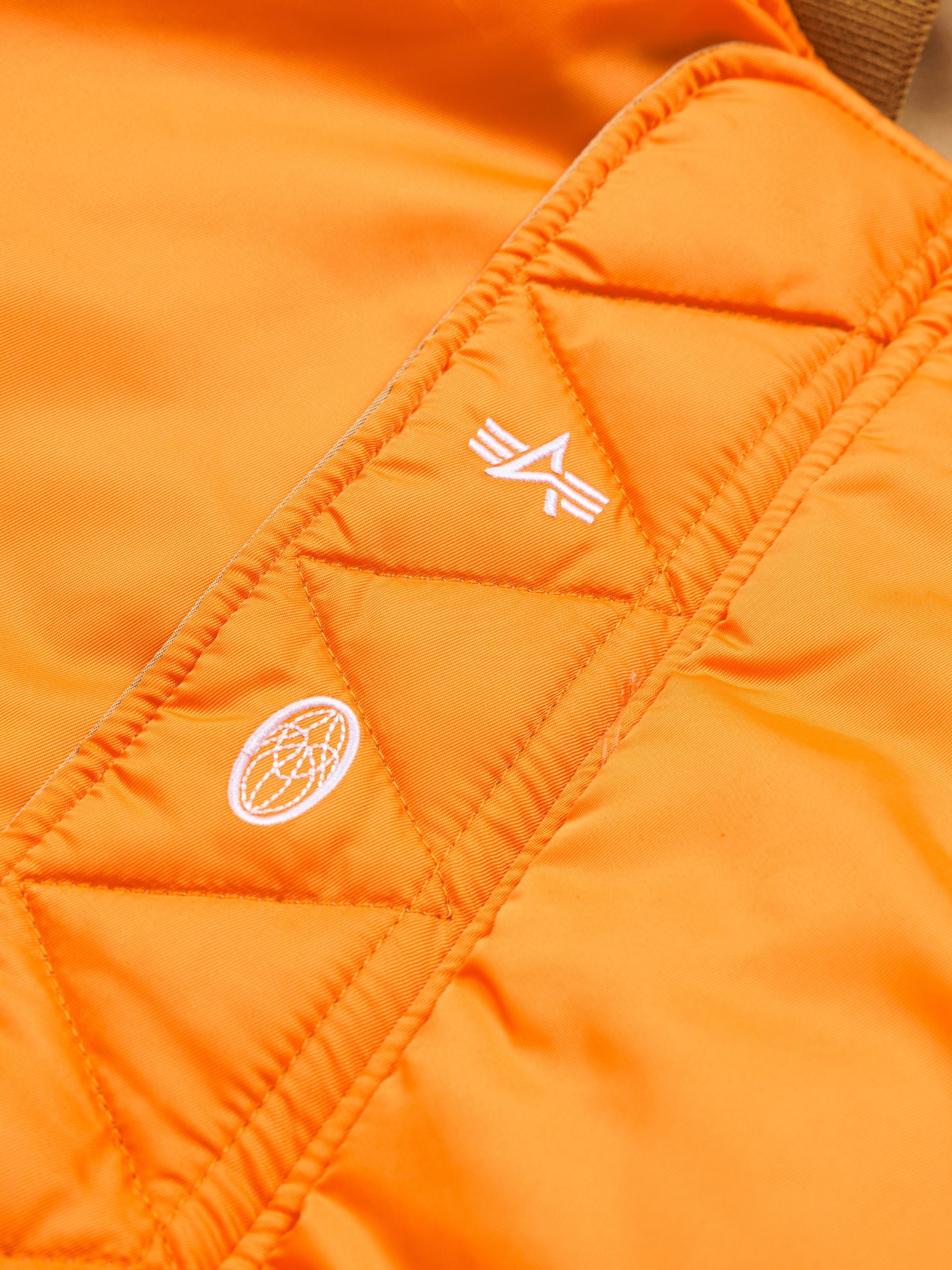 Roomers x Alpha Industries MA-1 Bomber Jacket Gold