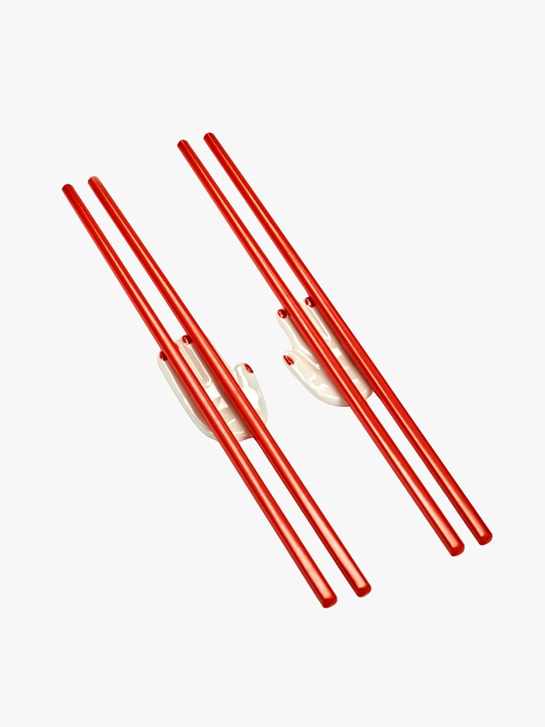 Serax Paola Navone Chopsticks + Holder Set/2 Table Nomade White