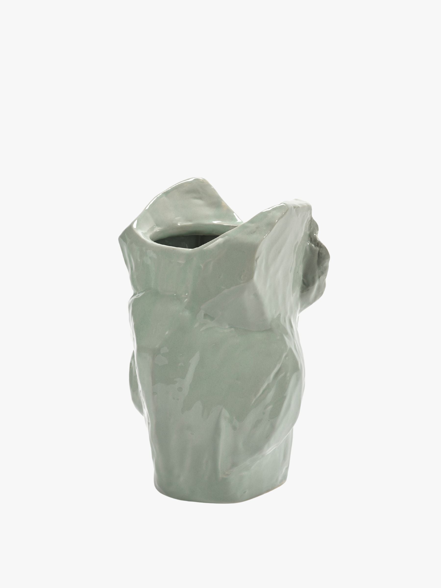 Serax Marni Owl Vase L After Midnight Light Blue