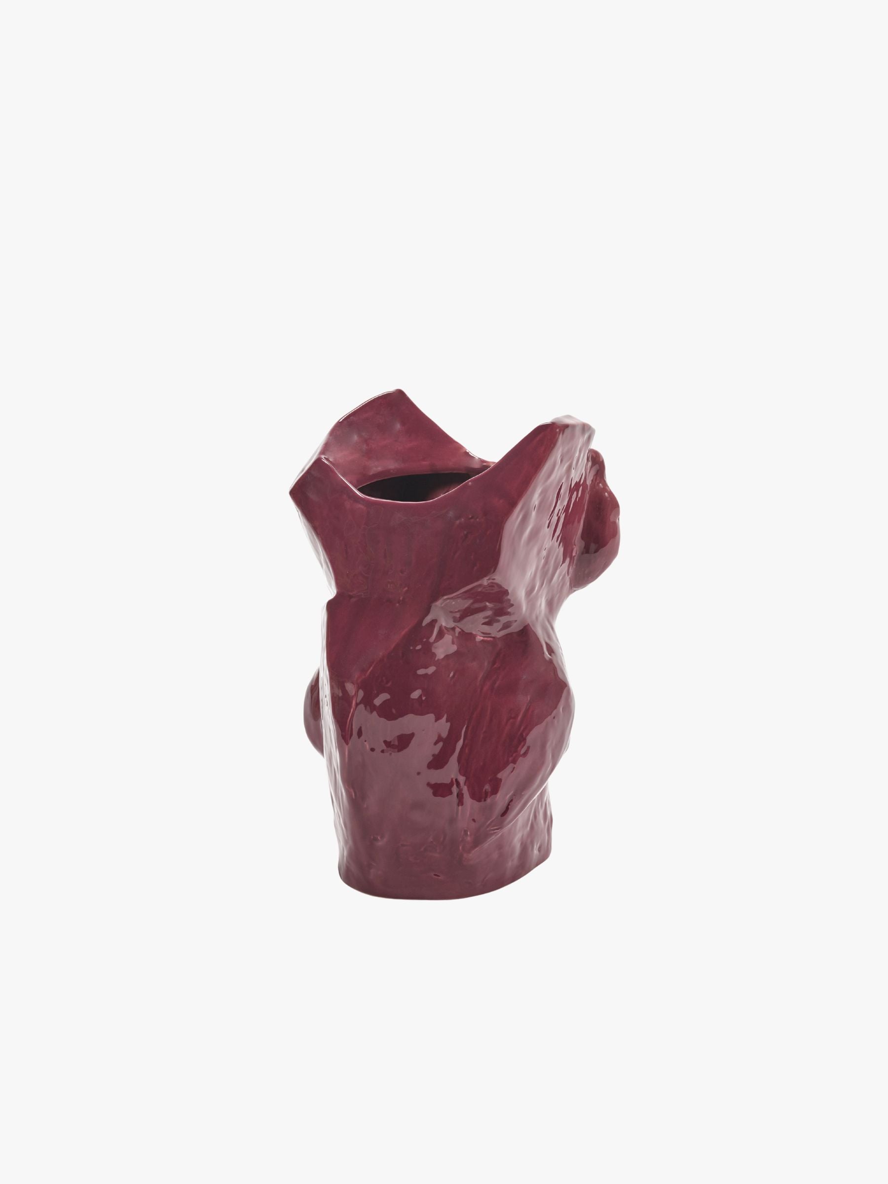 Serax Marni Owl Vase S After Midnight Aubergine